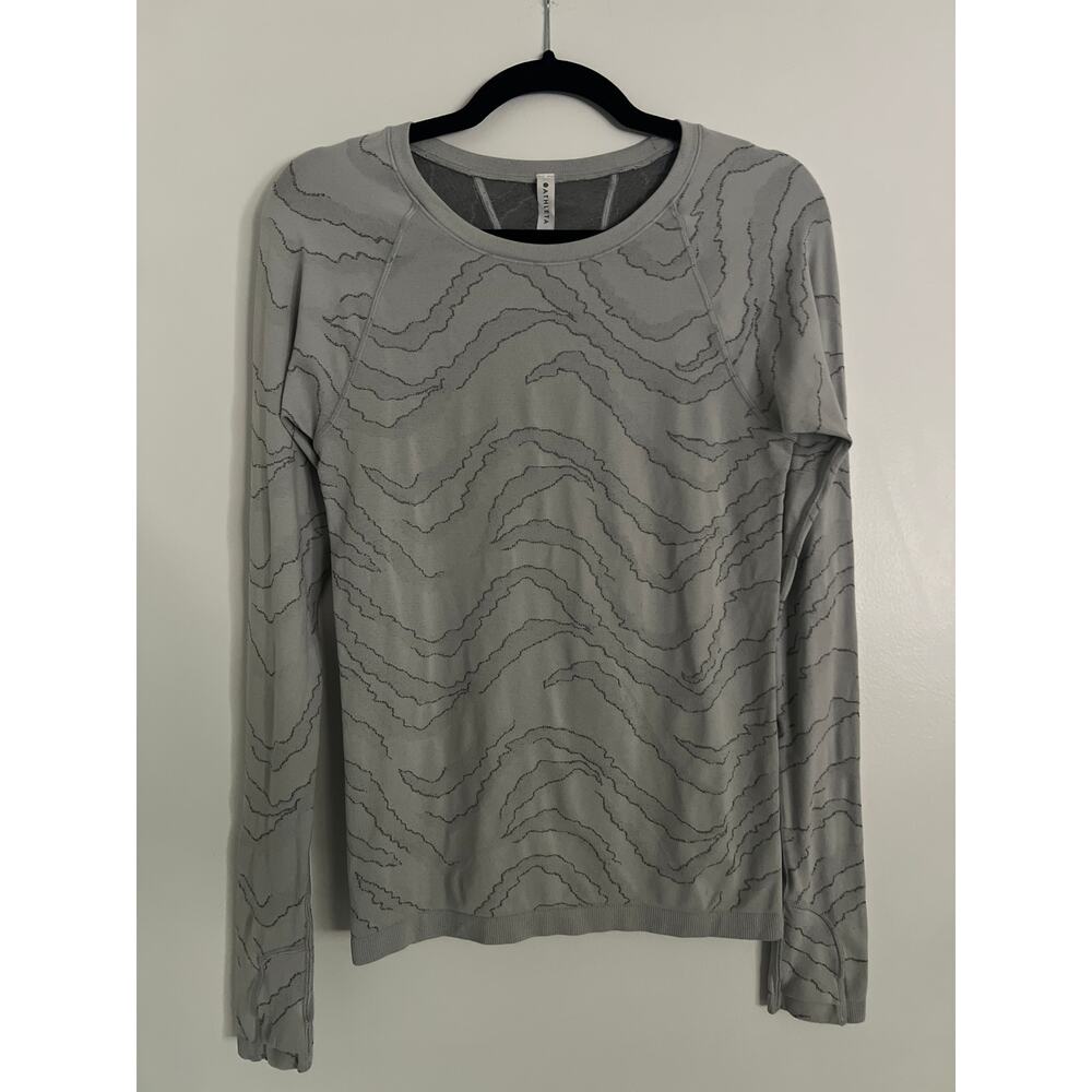Gray Athleta Compression Top